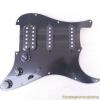 STRATOCASTER ELECTRIC GUITAR LOADED HSS PICKGUARD LOADED WITH BLACK PARTS